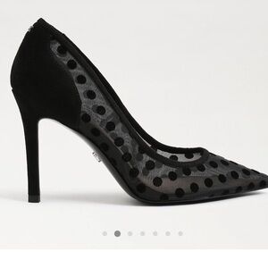 Sam Edelman Black Polka Dot Heels